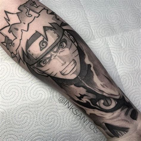 Tattoos Geek On Instagram Naruto And Kurama Artista Inksantos