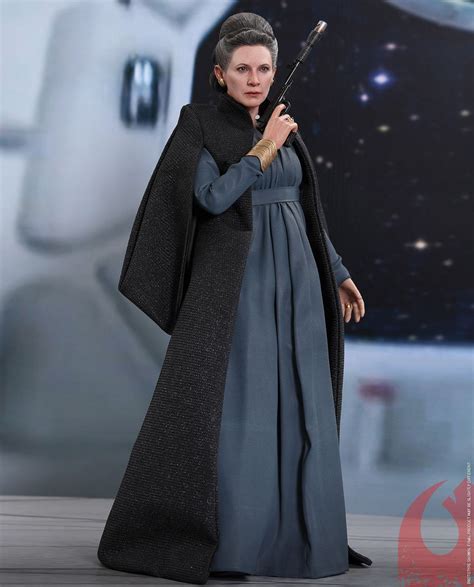 Onesixthscalepictures Hot Toys Star Wars The Last Jedi General Leai Organa Latest Product