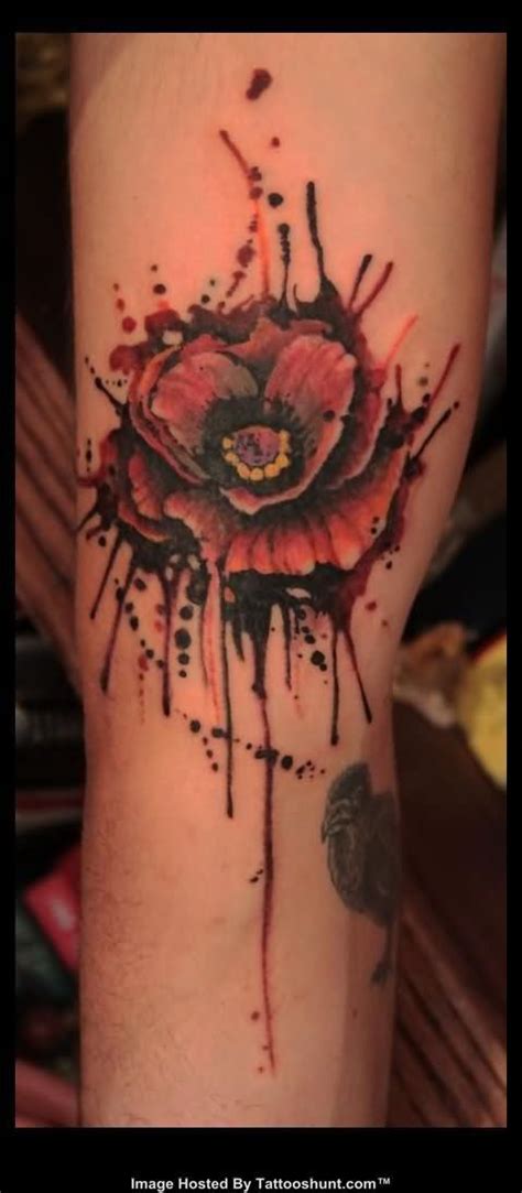 Tattoo Abstract Red Flower Tattoo Red Abstract Flower