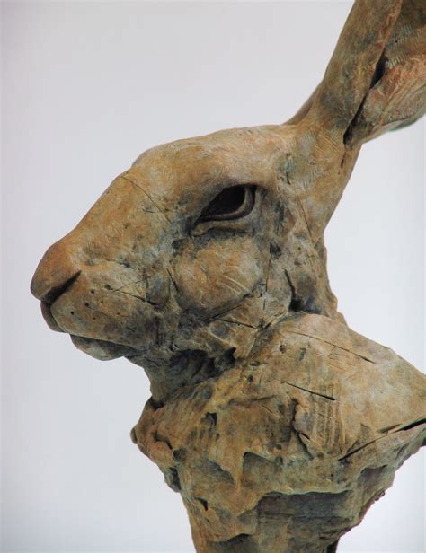 Ceramic Animal Sculpture Animal Sculptures Sculpture Rabbit Sculpture