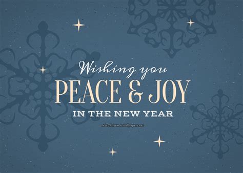 Wishing You Peace And Joy In New Year 2100x1500 Wallpaper