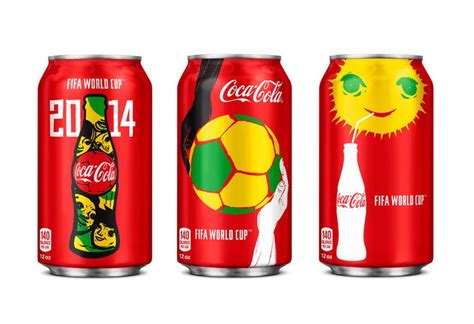 2014 Fifa World Cup Cans — The Dieline Coca Cola Can Always Coca Cola