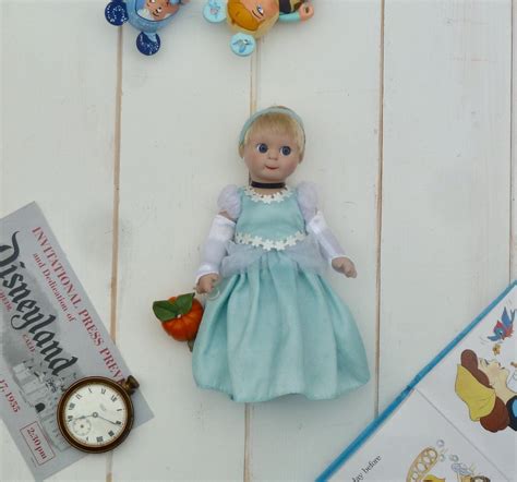 Cinderella Porcelain Doll By Vaultd On Etsy Uk