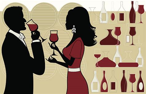 Woman Drinking Wine Illustrations Royalty Free Vector Graphics And Clip Art Istock