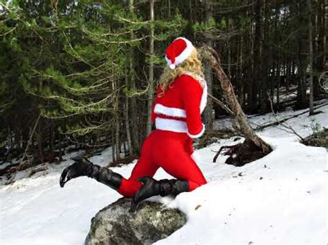 Hot Mature Santas Helpers In Spandex And Stockings Striptis YouTube