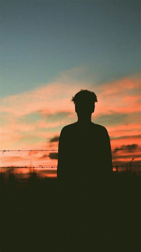 Aesthetic Photography Aesthetic Boy Silhouette Viral And Trend