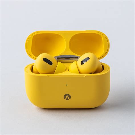 Accent Pro Wireless Airbuds With Charge Case Yellow Kitchen Stuff Plus