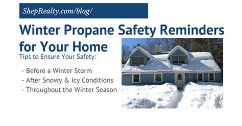 Winter Propane Safety Tips For Your Home