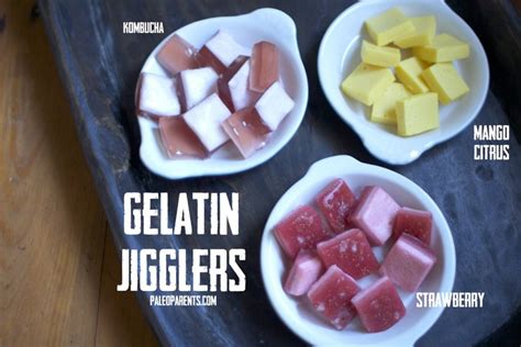Gelatin Jigglers Fruit Snacks Healthy Nourishing Gummies