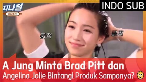 Turned into a bit of a diss on live tv. Yoon A Jung Minta Brad Pitt dan Angelina Jolie Bintangi ...