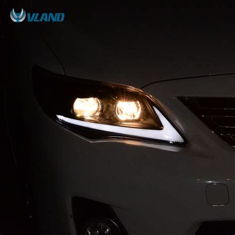 I rarely use them, but would like for them to be in working order. VLAND Toyota Corolla Head lamp 2011-2013 Led Corolla Headlight This item plug and play,very ...