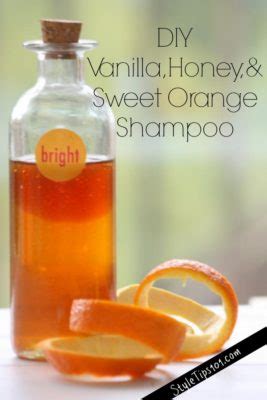 Work it into hair and let set a few minutes while showering. Homemade Shampoo Recipe With Orange and Vanilla