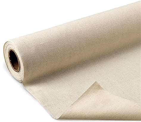 60 Wide Unprimed Cotton Canvas Fabric 7oz Natural Duck Cloth By The