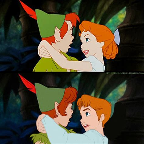 Peter Pan And Wendy Gender Bent Disney Characters Popsugar Love