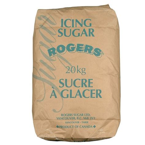 Rogers Icing Sugar Bag 20kgunit 1 Unitcase