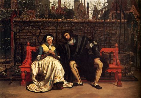 Und wir haben verstärkung mitgebracht! Faust and Marguerite in the Garden, 1861 - James Tissot ...