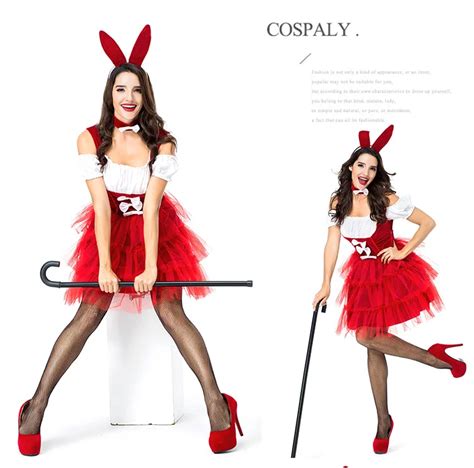 Sexy Bunny Costume Halloween Rabbit Girl Corset Romper Suit Rabbit Nightclub Clubwear Party Wear