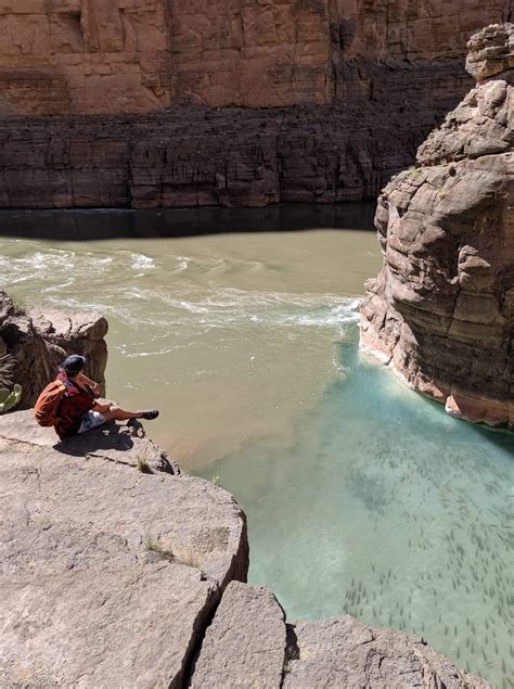 Had The Opportunity To Hike To The Confluence Of The Colorado River