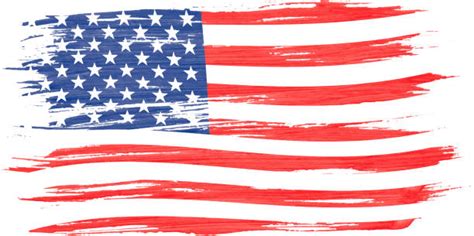 770 Distressed American Flag Stock Illustrations Royalty Free Vector