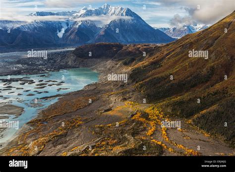Kluane National Park and Reserve with Kaskawalsh Glacier and Mount 