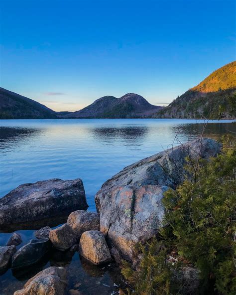 Jordan Pond Trail Acadia National Park November 2019 Nationalpark