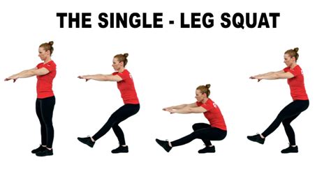 The Single Leg Squat Pistol Squat Squats Fitness Quotes