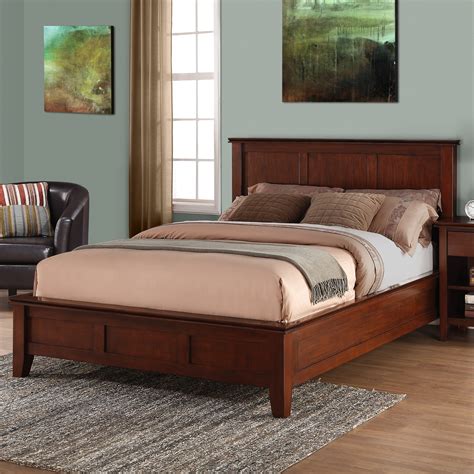 Simpli Home Queen Platform Bed Wayfairca