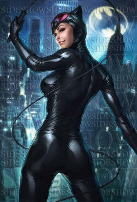 Catwoman Sideshow Art By Artgerm On Deviantart Batman And Catwoman