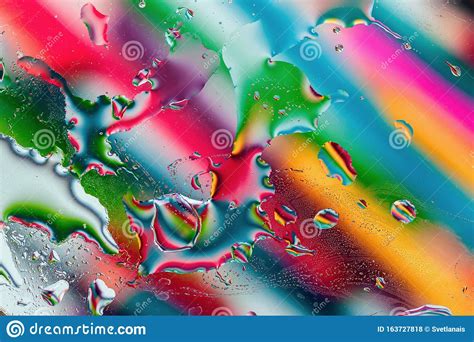 Abstract Bright Rainbow Multicolored Background Colorful
