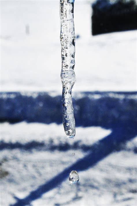 Free Images Water Snow Drop Ice Weather Blue Season Blizzard