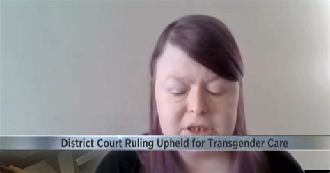 District Court Ruling Upheld For Transgender Care In Iowa Crime And Courts