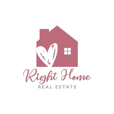 Real Estate Logo Realtor Logo Real Estate Marketing Etsy Real