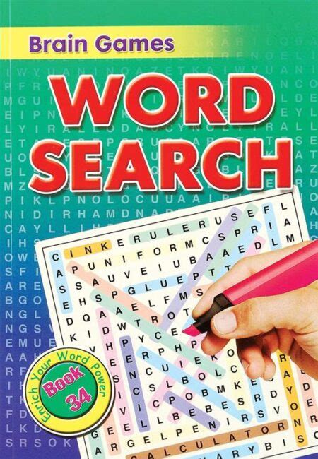 Assorted Brain Games Word Search The Tery