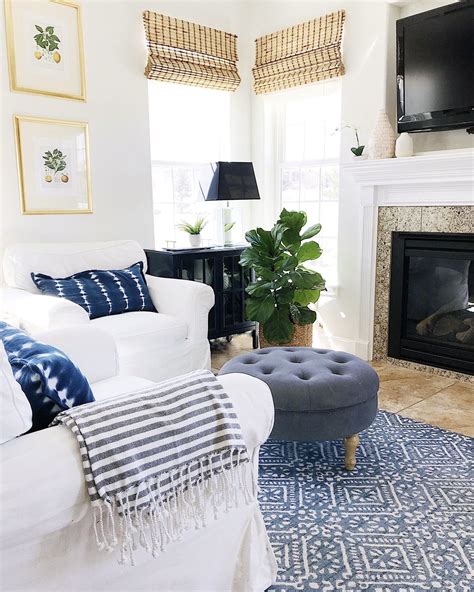 20 White And Blue Living Rooms Decoomo