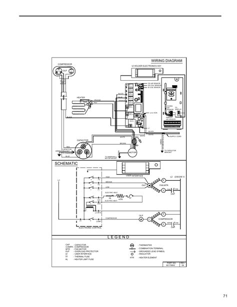 schematic wiring diagram friedrich kuhl   user manual page