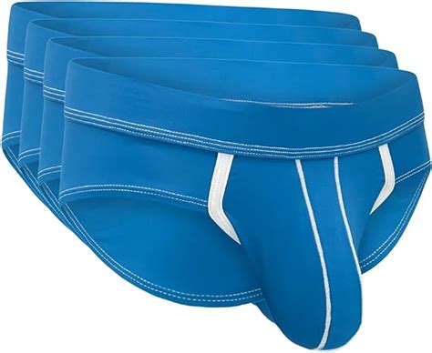 Bulge Enhancing Pouch Underwear For Men 4 Ice Silk Mens Sports Briefs