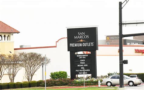 San Marcos Premium Outlets Map World Map