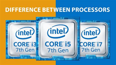 Key Difference Between Core I3 I5 And I7 Processors Explained