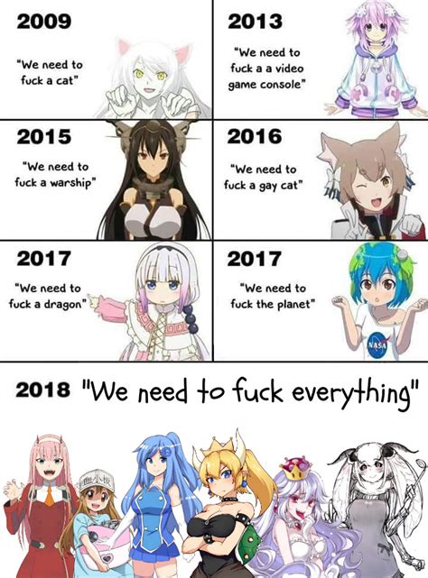 2018 Is Truly Year Of Waifu Animemes