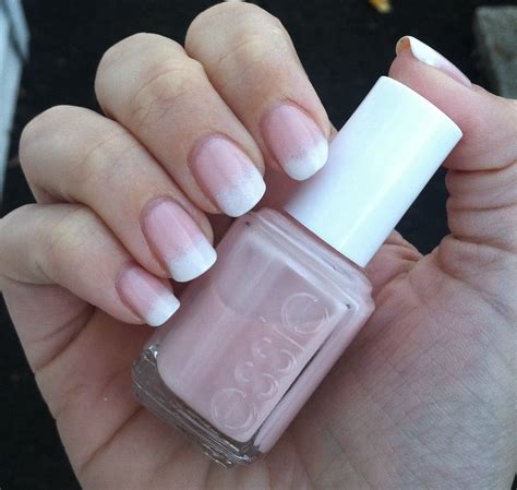 Embellished Nails French Manicure Gradient