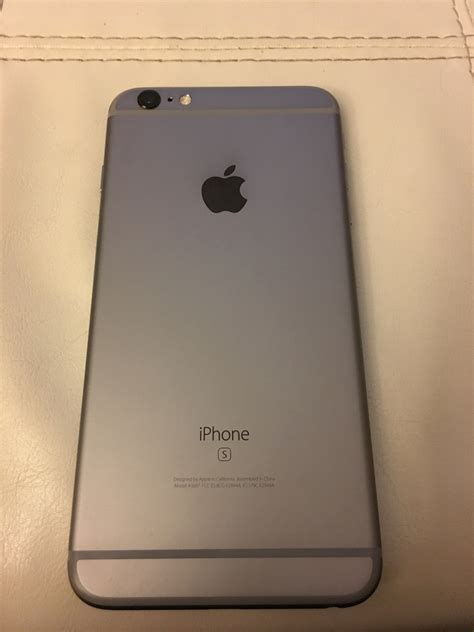 Experience rich and beautiful images on its 5.5 inch retina hd display with 1920x1080p resolution and 401 ppi. SOLD: iPhone 6s Plus 64GB Space Gray Unlocked