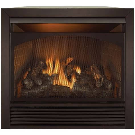 Duluth Forge Dual Fuel Ventless Fireplace Insert 32000 Btu Remote