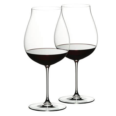 Riedel Veritas New World Pinot Noir Nebbiolo Wine Glasses Pair