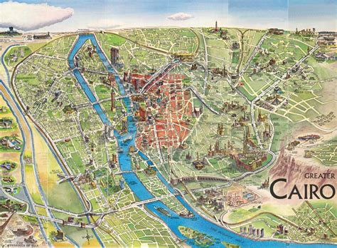 World Maps Library Complete Resources Maps Of Cairo Egypt