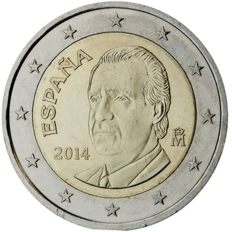 Espagne 2 Euro 2014 Pieces Eurotv Le Catalogue En Ligne Des Monnaies