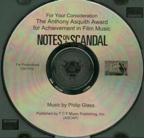 for your consideration notes scandal best original score asquith fyc promo cd ebay