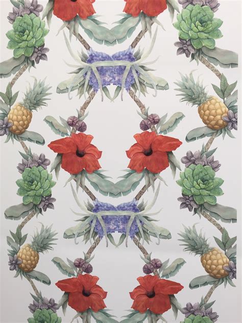See more ideas about botanical drawings, drawings, botanical. Clem Whalley - Wallpaper designs based on botanical ...