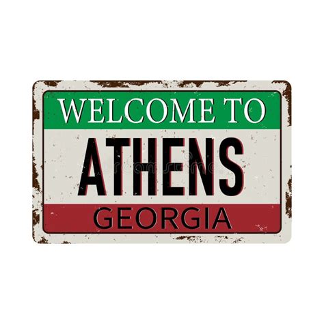Welcome To Georgia Sign Stock Illustrations 164 Welcome To Georgia