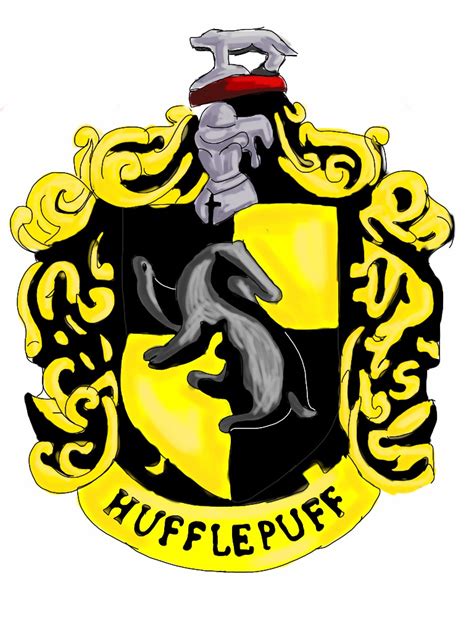Hufflepuff Crest By Echadienrules On Deviantart