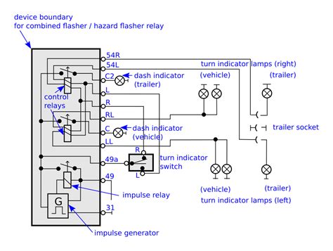 4 Pin Led Flasher Relay Wiring Diagram Loomica